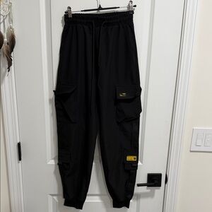 Black Cargo Pants